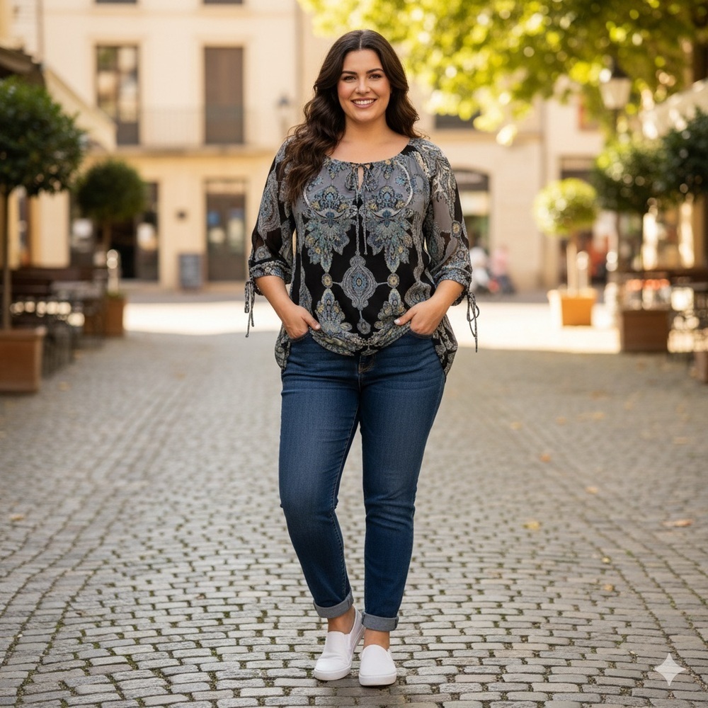 Women’s Floral Tunic